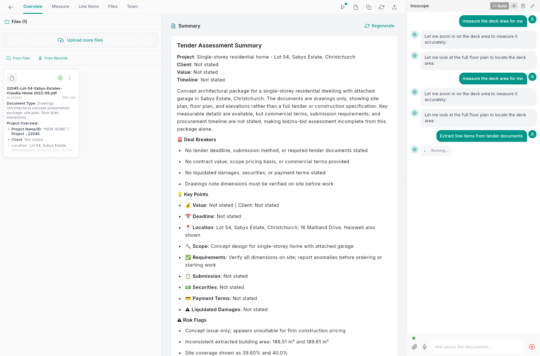 Subagent status — "Subagent: Waiting for AI response..." showing a background worker handling a parallel task